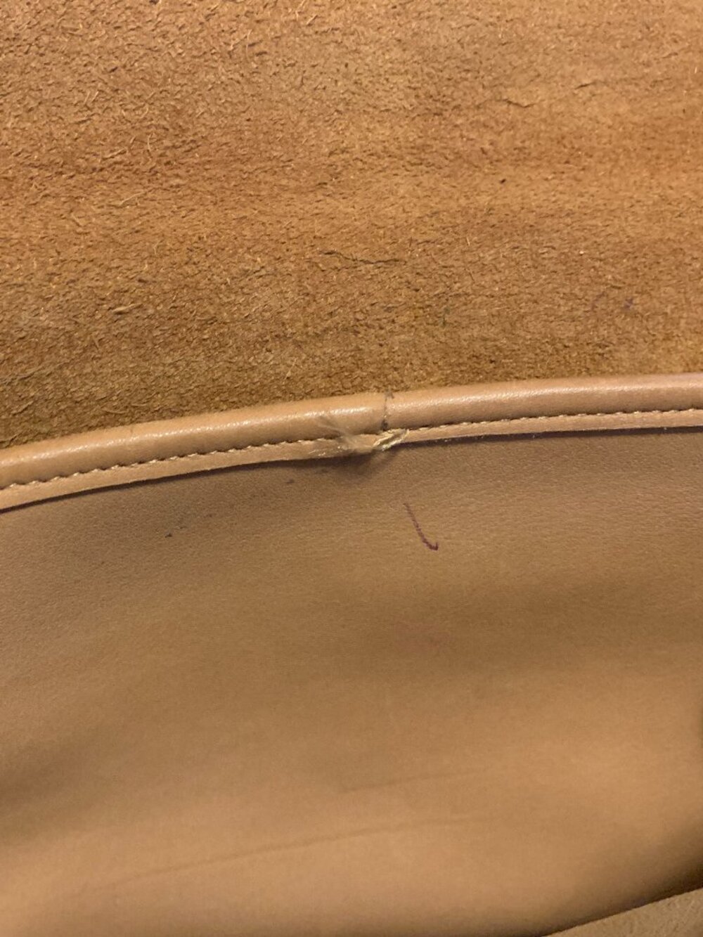 Vintage Coach Tan Leather Bag - Picture 3 of 7